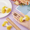 6Bundles Gypsum Artificial Flower Heart Core DIY-GF0014-11A-3