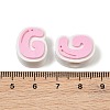Plastic European Beads PL-CBA02CB-01G-3