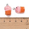 Opaque Resin Imitation Food Pendants RE-CBAF169-07A-3
