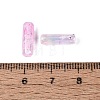 Picasso Transparent Glass Bugle Beads SEED-N010-02A-10-3