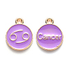 Alloy Enamel Pendants LS-ENAM-S124-01A-01D-1