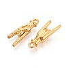 304 Stainless Steel Pendants X-STAS-T065-21A-G-2