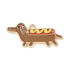 Alloy Enamel Pendants ENAM-Z010-06KCG-1