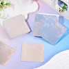 50Pcs Laser Paper Necklace Earring Display Cards CDIS-TA0001-55-4