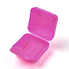 Portable Plastic Soap Container with Cover AJEW-WH0104-13D-2