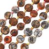Natural Fire Crackle Agate Beads Strands G-A306-A01-01-2