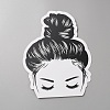 Paper Hair Tie Display Cards CDIS-WH0021-040A-1