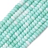 Ombre Effect Dyed Glass Beads Strands GLAA-C043-01J-1