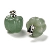 Natural Green Aventurine Pumpkin Charms G-K338-27P-06-2