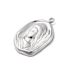 304 Stainless Steel Pendants STAS-S163-06A-P-2