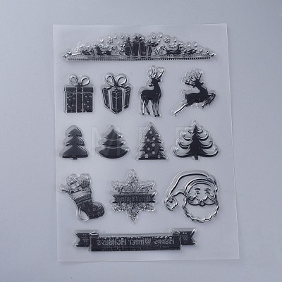 Silicone Stamps DIY-L036-D02-1