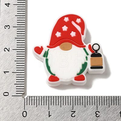 Christmas series Silicone Beads SIL-S006-01J-1