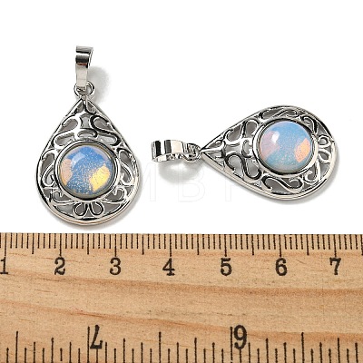 Opalite Pendants G-Q158-05P-06-1