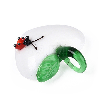 Handmade Lampwork Pendants LAMP-N034-15-1