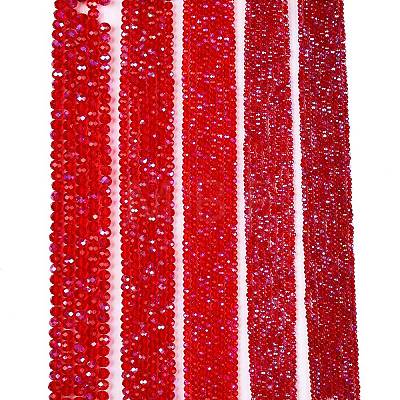 Electroplate Glass Beads Strands LS-EGLA-A044-T8mm-L01-1