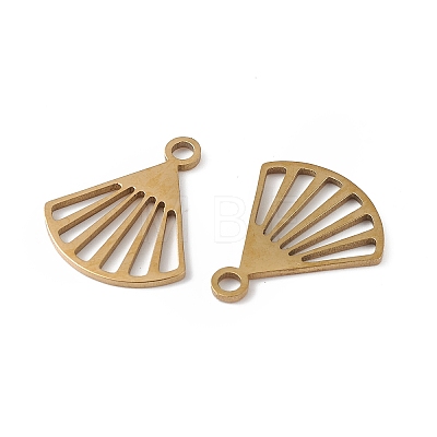 304 Stainless Steel Pendants LS-STAS-E186-02G-1