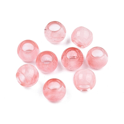 Cherry Quartz Glass Beads G-T092-10mm-16-1