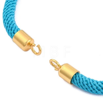 Nylon Cords Bracelet Makings Fit for Connector Charms AJEW-P116-02G-38-1