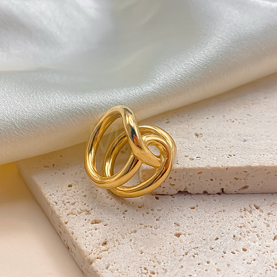 304 Stainless Steel Rings for Women FS-WG29161-03-1