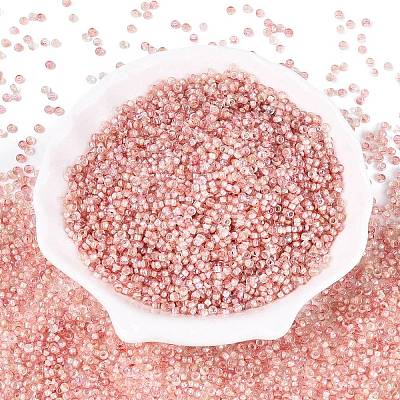 Picasso Glass Seed Beads SEED-Q041-02G-1
