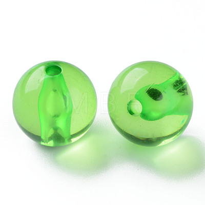 Transparent Acrylic Beads MACR-S370-A16mm-734-1