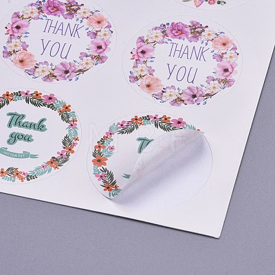 Thank You Stickers DIY-I018-12A-1