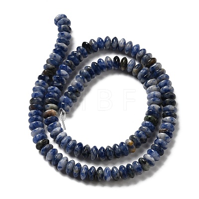 Natural Blue Spot Jasper Beads Strands G-Z030-A01-01-1