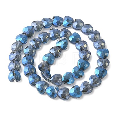 Electroplate Glass Beads Strands EGLA-L045-D-FR02-1