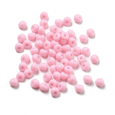 Acrylic Beads OACR-D300-01G-1