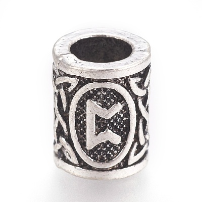 Tibetan Style Alloy Beads PALLOY-TAC0020-01G-1