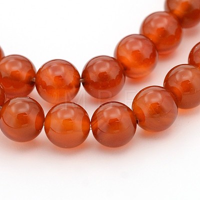 Natural Carnelian Beads Strands X-GSR8MM060-1-1