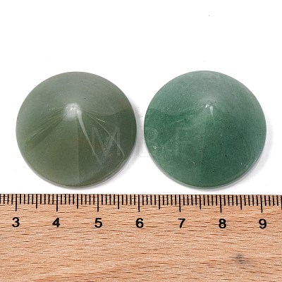 Natural Green Aventurine Cabochons G-Q184-01C-1