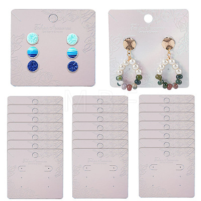 50Pcs Laser Paper Necklace Earring Display Cards CDIS-TA0001-55-1