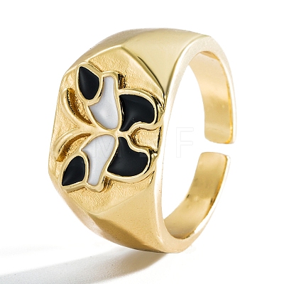 Brass Cuff Finger Rings for Women PW-WG009F6-04-1