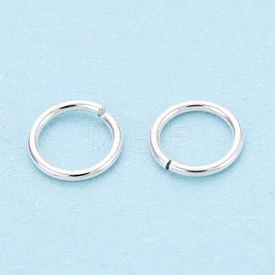 925 Sterling Silver Open Jump Rings STER-N017-30C-S-1