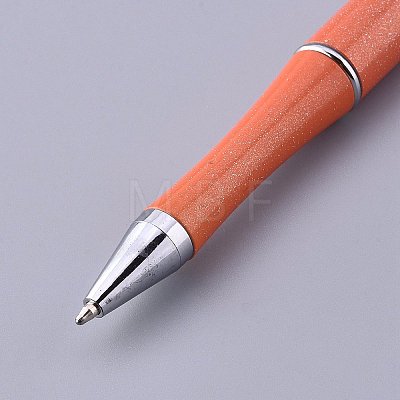 Plastic Beadable Pens AJEW-L082-A09-1