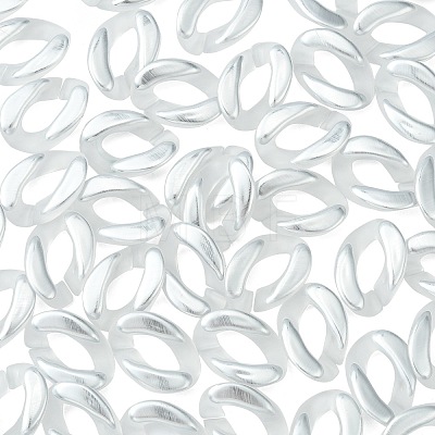 100Pcs Acrylic Linking Rings SACR-CJ0001-36S-1