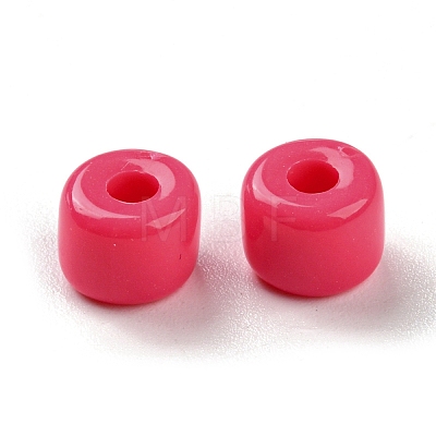 Opaque Acrylic Beads OACR-B013-25T-1