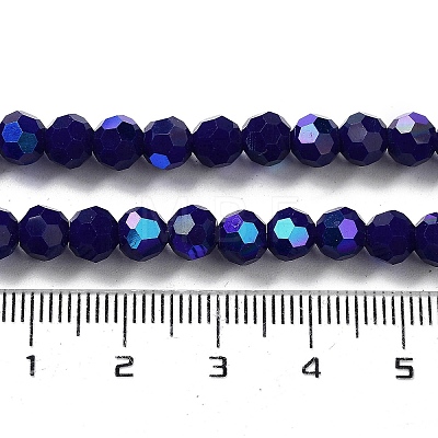 Opaque Glass Beads Strands EGLA-A035-P6mm-L09-1