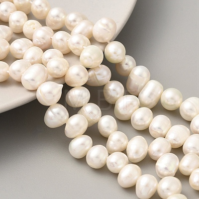 Natural Cultured Freshwater Pearl Beads Strands PEAR-A006-29C-1