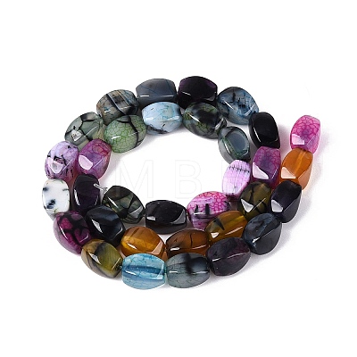 Natural Agate Beads Strands G-Q604-02A-M02-1