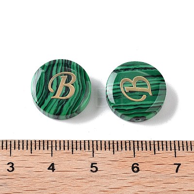 Synthetic Malachite Beads G-A238-01B-1