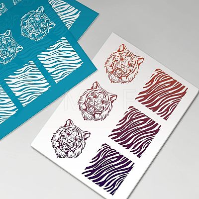 Silk Screen Printing Stencil DIY-WH0341-088-1