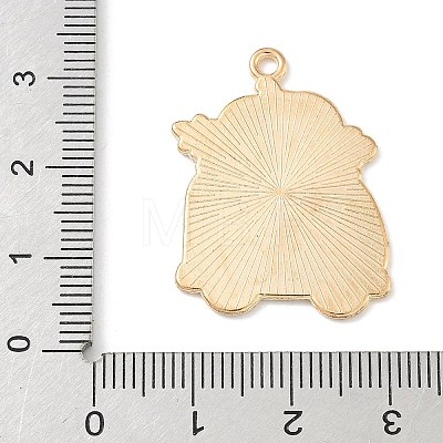 Thanksgiving Day Alloy Enamel Pendants ENAM-I076-01G-12-1