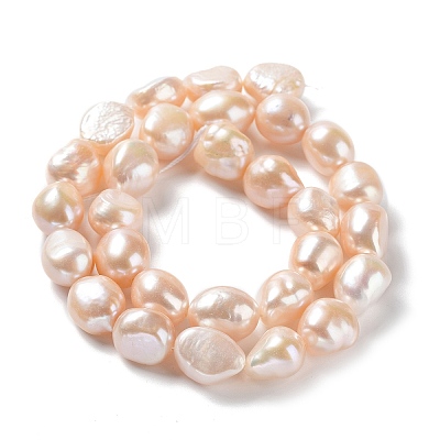 Natural Cultured Freshwater Pearl Beads Strands PEAR-Z002-27-1