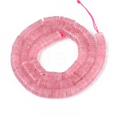 Natural Rose Quartz Beads Strands G-T142-6mm-14-1
