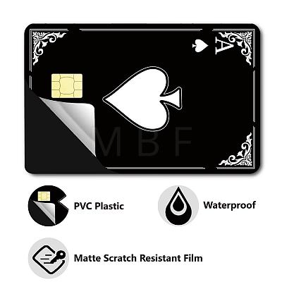 Rectangle PVC Plastic Waterproof Card Stickers DIY-WH0432-175-1