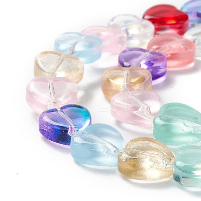 Transparent Glass Beads Strand GLAA-F112-03H-1
