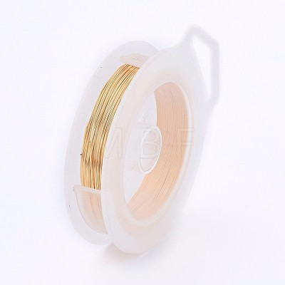 Round Copper Wire for Jewelry Making CWIR-WH0001-0.25mm-07-1
