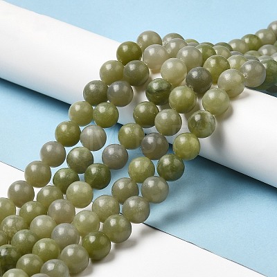 Natural Jade Beads Strands G-K340-A02-03-1